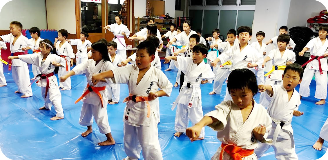 桜井道場の稽古風景